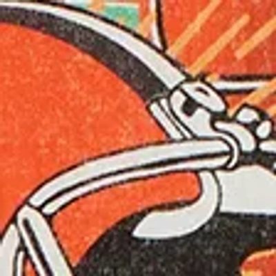 Abercrombie & Fitch Cleveland Browns Graphic Tee In Metallic