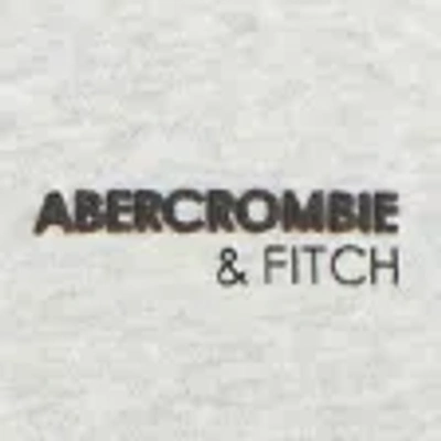Abercrombie & Fitch Micro-logo Crew Sweatshirt In White