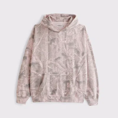 Abercrombie & Fitch Essential Popover Hoodie In Blue