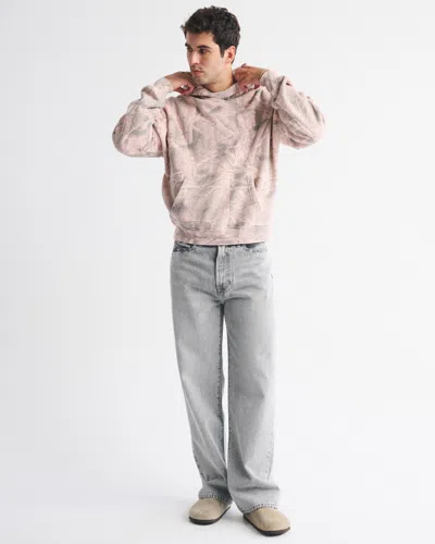 Abercrombie & Fitch Essential Popover Hoodie In Blue