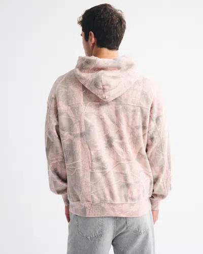 Abercrombie & Fitch Essential Popover Hoodie In Blue