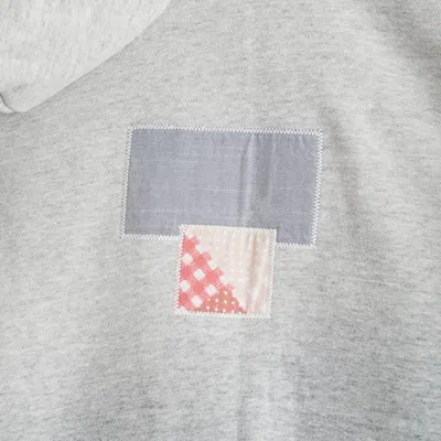 Abercrombie & Fitch Essential Cropped Full-zip Hoodie In Gray