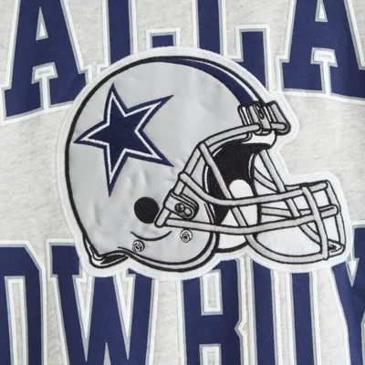 Abercrombie & Fitch Dallas Cowboys Full-zip Hoodie In Gray