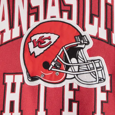 Abercrombie & Fitch Kansas City Chiefs Full-zip Hoodie In Red