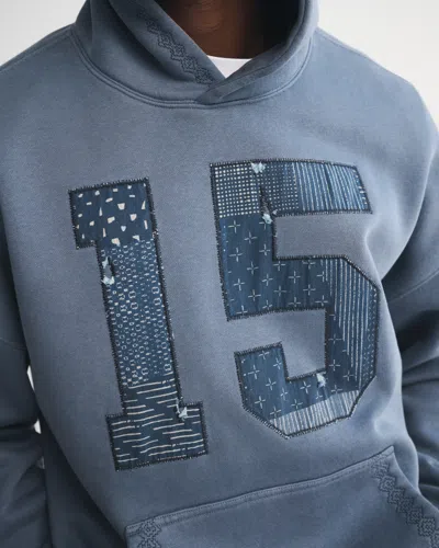 Abercrombie & Fitch Essential Popover Hoodie In White