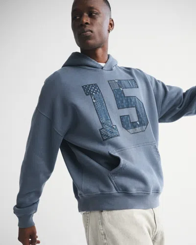 Abercrombie & Fitch Essential Popover Hoodie In White