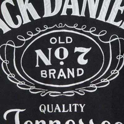 Abercrombie & Fitch Jack Daniel's Full-zip Hoodie In Black