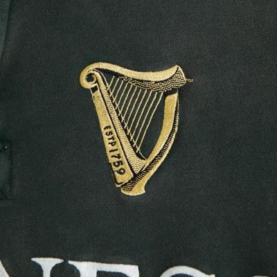 Abercrombie & Fitch Guinness Rugby Polo Sweatshirt In Green