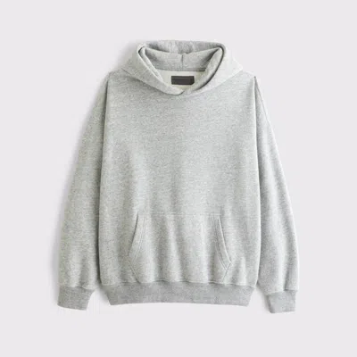 Abercrombie & Fitch Essential Popover Hoodie In Gray