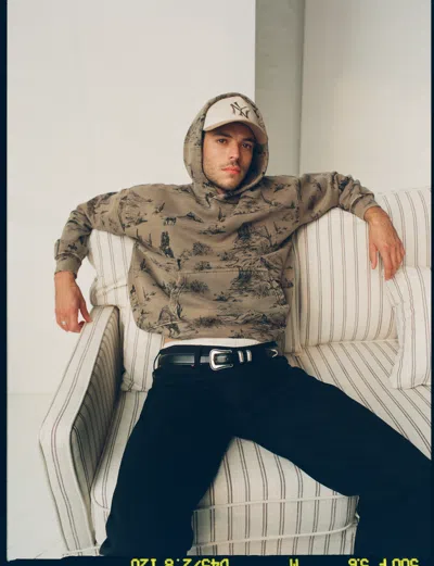 Abercrombie & Fitch Essential Popover Hoodie In Brown