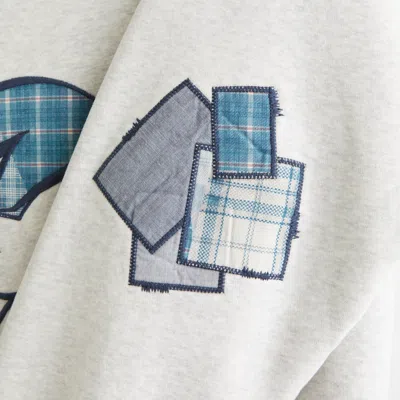 Abercrombie & Fitch Ford Graphic Crew Sweatshirt In Gray