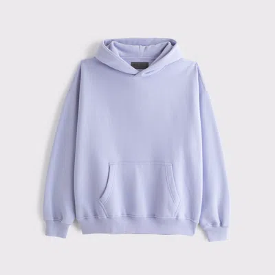 Abercrombie & Fitch Essential Popover Hoodie In Purple