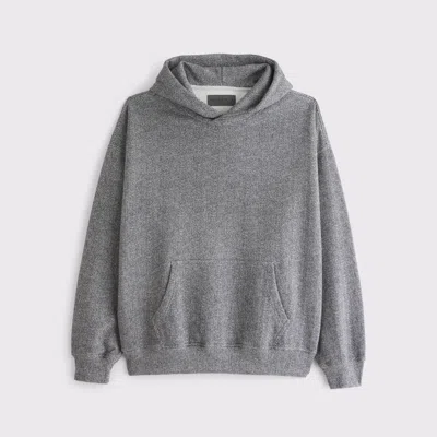 Abercrombie & Fitch Essential Popover Hoodie In Gray