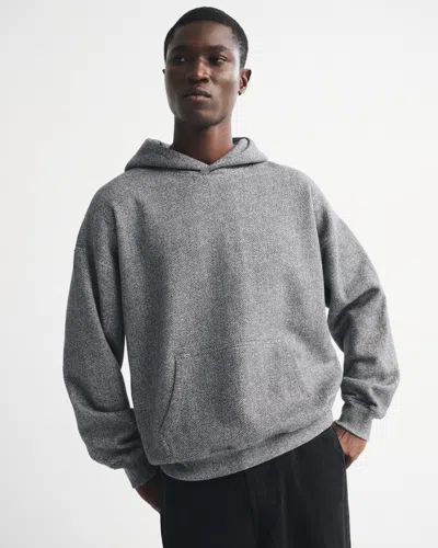 Abercrombie & Fitch Essential Popover Hoodie In Gray