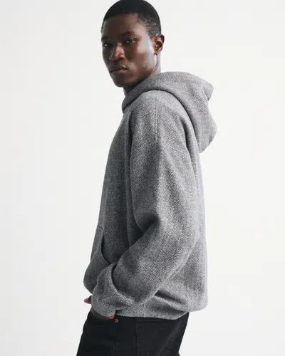 Abercrombie & Fitch Essential Popover Hoodie In Gray