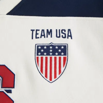 Abercrombie & Fitch Olympics Hockey Jersey-inspired Sweatshirt In Gray