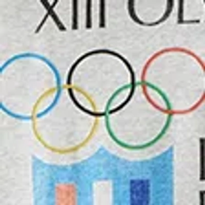 Abercrombie & Fitch Olympics Graphic Popover Hoodie In Gray