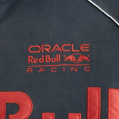 Abercrombie & Fitch Oracle Red Bull Racing Full-zip Hoodie In Blue