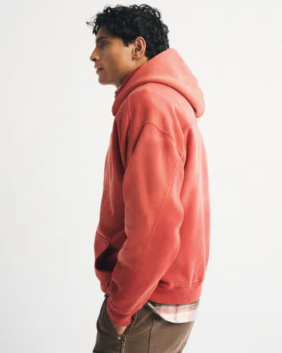 Abercrombie & Fitch Essential Popover Hoodie In Brown