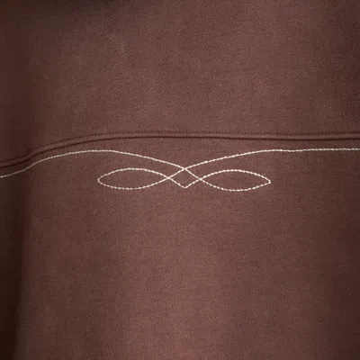 Abercrombie & Fitch Essential Popover Hoodie In Brown