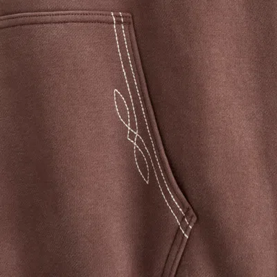 Abercrombie & Fitch Essential Popover Hoodie In Brown