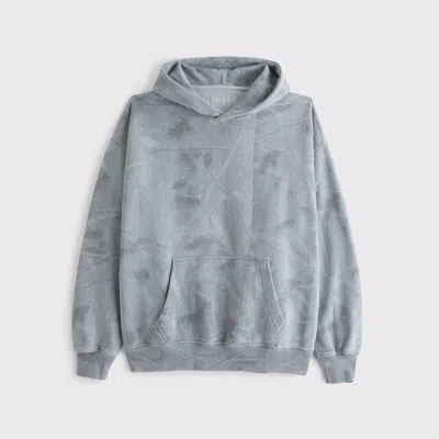 Abercrombie & Fitch Essential Popover Hoodie In Blue
