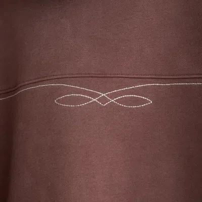 Abercrombie & Fitch Essential Cropped Full-zip Hoodie In Brown