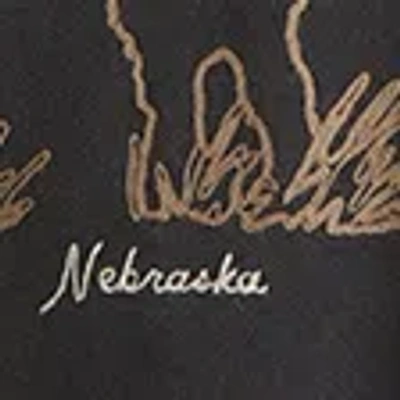 Abercrombie & Fitch Western Graphic Crew Sweatshirt In Black