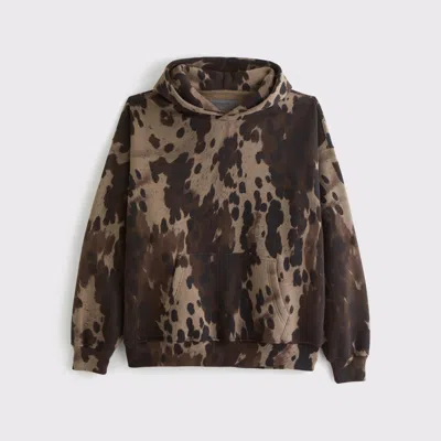 Abercrombie & Fitch Essential Popover Hoodie In Black