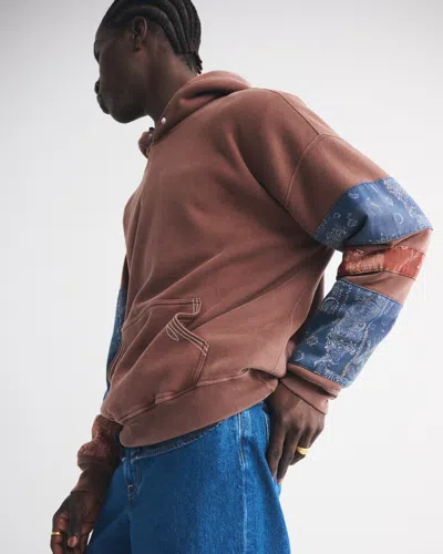 Abercrombie & Fitch Essential Popover Hoodie In Multi