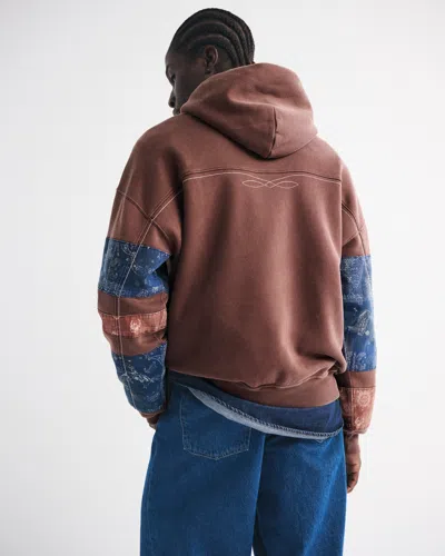 Abercrombie & Fitch Essential Popover Hoodie In Multi