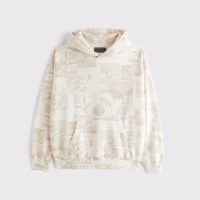 Abercrombie & Fitch Essential Popover Hoodie In Neutral