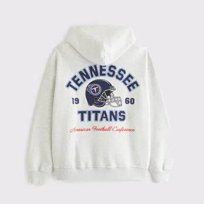 Abercrombie & Fitch Tennessee Titans Graphic Popover Hoodie In Multi