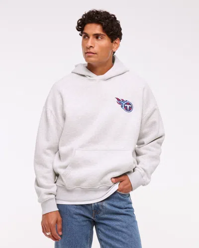 Abercrombie & Fitch Tennessee Titans Graphic Popover Hoodie In Multi