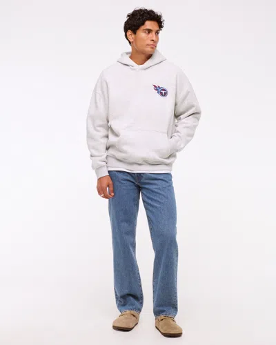 Abercrombie & Fitch Tennessee Titans Graphic Popover Hoodie In Multi
