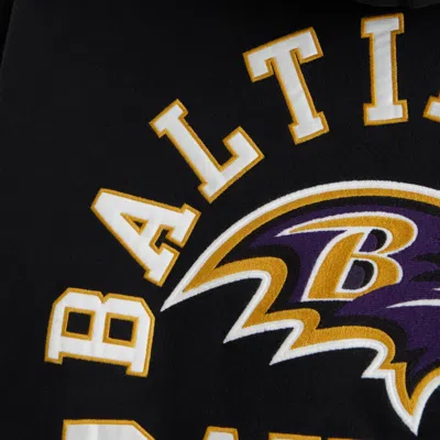 Abercrombie & Fitch Baltimore Ravens Graphic Popover Hoodie In Multi