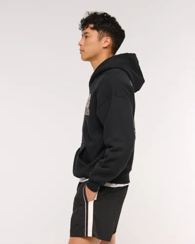 Abercrombie & Fitch New Orleans Saints Graphic Popover Hoodie In Animal Print