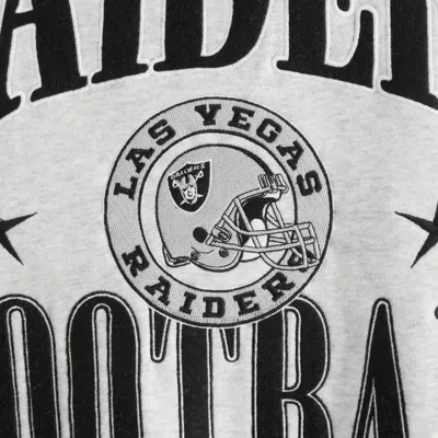 Abercrombie & Fitch Las Vegas Raiders Graphic Popover Hoodie In Gray