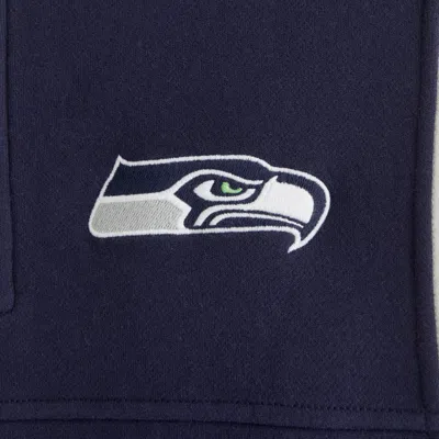 Abercrombie & Fitch Seattle Seahawks Half-zip Sweatshirt In Multi