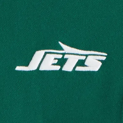 Abercrombie & Fitch New York Jets Half-zip Sweatshirt In Brown