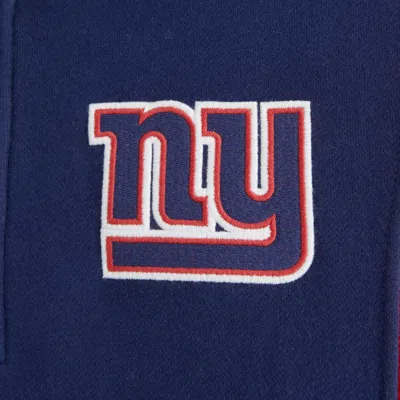 Abercrombie & Fitch New York Giants Half-zip Sweatshirt In Brown