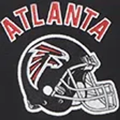 Abercrombie & Fitch Atlanta Falcons Graphic Popover Hoodie In Black