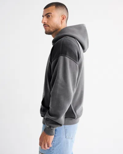Abercrombie & Fitch Essential Popover Hoodie In Gray