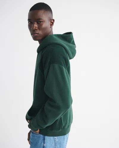 Abercrombie & Fitch Essential Popover Hoodie In Green