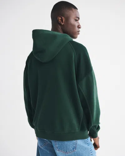 Abercrombie & Fitch Essential Popover Hoodie In Green