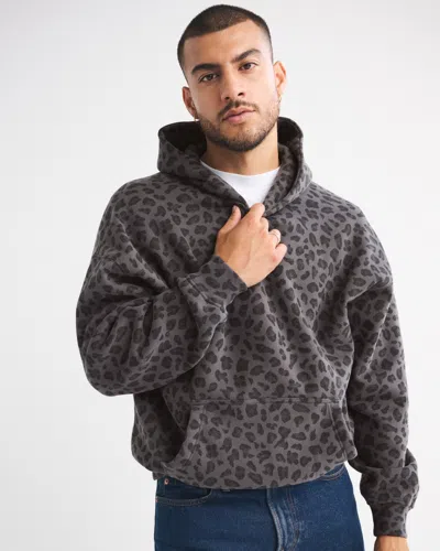 Abercrombie & Fitch Essential Popover Hoodie In White