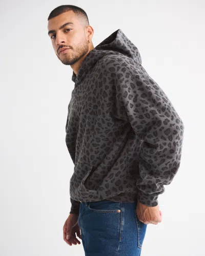 Abercrombie & Fitch Essential Popover Hoodie In White