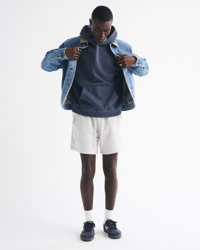 Abercrombie & Fitch Essential Popover Hoodie In Brown