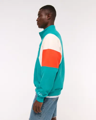 Abercrombie & Fitch Miami Dolphins Half-zip Sweatshirt