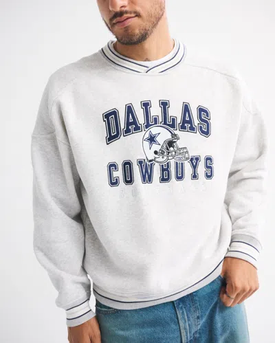Abercrombie & Fitch Dallas Cowboys Graphic Crew Sweatshirt